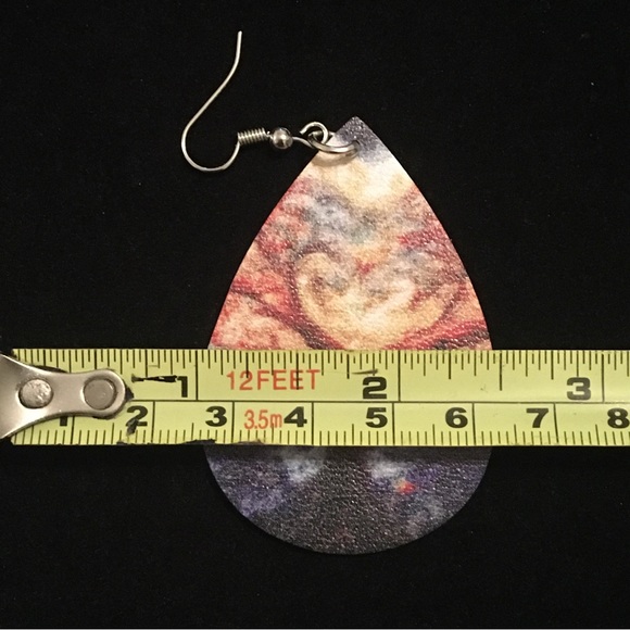 Unique Tree Dangle Earrings - Picture 7 of 7